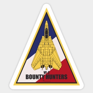 F-14 Tomcat VF-2 Bounty Hunters Sticker